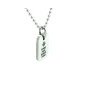 Collar REAL BETIS OFICIAL Balompié de Acero con Placa Grabada "DE PADRES A HIJOS, DE ABUELOS A NIETOS" CJ5013A