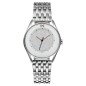 Reloj MARK MADDOX Venice Mujer - Brazalete de Acero con Esfera Plateada Glitter - Bisel Blanco | 5 ATM | MM7130-06