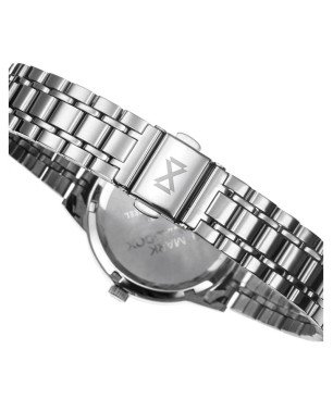 Reloj MARK MADDOX Canal Mujer - Brazalete de Acero con Esfera Blanca - Índices Color Plata | 5 ATM | MM7136-07