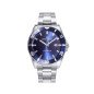 Reloj MARK MADDOX Mission Hombre - Brazalete de Acero con Esfera y Bisel Azul - Índices Color Plata | 20 ATM | HM0138-37 Reloj MARK MADDOX Mission Hombre - Brazalete de Acero con Esfera y Bisel Azul - Índices Color Plata | 20 ATM | HM0138-37