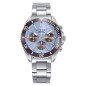 Reloj VICEROY Heat Hombre - Cronógrafo Brazalete de Acero con Esfera Azul Celeste - Bisel Cerámica Marrón | 20 ATM | 41179-37 Reloj VICEROY Heat Hombre - Cronógrafo Brazalete de Acero con Esfera Azul Celeste - Bisel Cerámica Marrón | 20 ATM | 41179-37