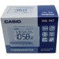 Reloj de Mesa Despertador CASIO - Digital 24/12h - Termómetro Calendario y Luz LED - Batería Incluida - DQ-747-8EF Reloj de Mesa Despertador CASIO - Digital 24/12h - Termómetro Calendario y Luz LED - Batería Incluida - DQ-747-8EF