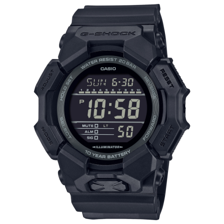 Reloj G-SHOCK Hombre - Digital Deportivo Carbon Core Guard - Brazalete de Resina y Esfera Negra | 20 BAR | GD-010-1A1ER