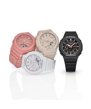 Reloj G-SHOCK Hombre - Analógico-Digital - Esfera Negra y Resina Negra Mate - Ligero y Fuerte | 20 BAR | GMA-S2100-1AER