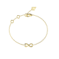 Pulsera GUESS Love Bites Mujer - Cadena Fina de Acero IP Dorado - Detalle Charm Infinito | JUBB06048JWYGS Pulsera GUESS Love Bites Mujer - Cadena Fina de Acero IP Dorado - Detalle Charm Infinito | JUBB06048JWYGS