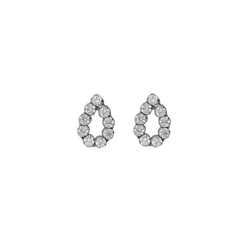 Pendientes VICTORIA CRUZ Lieve Para Mujer - Lágrimas de Cristales Riviere en Plata de Ley - Baño en Rodio | A5533-07HT Pendientes VICTORIA CRUZ Lieve Para Mujer - Lágrimas de Cristales Riviere en Plata de Ley - Baño en Rodio | A5533-07HT