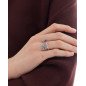Anillo VICTORIA CRUZ Borea Para Mujer - Espiral con Cristales Azul y Morado en Plata de Ley - Baño Rodio | A5477-10HA Anillo VICTORIA CRUZ Borea Para Mujer - Espiral con Cristales Azul y Morado en Plata de Ley - Baño Rodio | A5477-10HA