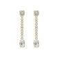 Pendientes Largos VICTORIA CRUZ Lieve Para Mujer - Cascada de Cristales Riviere en Plata de Ley - Baño en Oro 18KT | A5221-07DT Pendientes Largos VICTORIA CRUZ Lieve Para Mujer - Cascada de Cristales Riviere en Plata de Ley - Baño en Oro 18KT | A5221-07DT