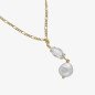 Collar Corto VICTORIA CRUZ Purpose Para Mujer - Perla Barroca y Cristal en Plata de Ley - Baño Oro 18KT | A4653-07DG Collar Corto VICTORIA CRUZ Purpose Para Mujer - Perla Barroca y Cristal en Plata de Ley - Baño Oro 18KT | A4653-07DG