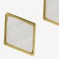 Pendientes Cortos VICTORIA CRUZ Soulquest Para Mujer - Rombos de Nácar y Plata de Ley - Baño en Oro 18KT | A4614-RODT Pendientes Cortos VICTORIA CRUZ Soulquest Para Mujer - Rombos de Nácar y Plata de Ley - Baño en Oro 18KT | A4614-RODT