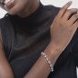 Pulsera VICTORIA CRUZ Diana Para Mujer - Cadena de Lágrimas de Cristal en Plata de Ley - Baño en Rodio | A4384-07HP Pulsera VICTORIA CRUZ Diana Para Mujer - Cadena de Lágrimas de Cristal en Plata de Ley - Baño en Rodio | A4384-07HP