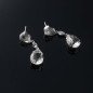 Pendientes Largos VICTORIA CRUZ Jasmine Para Mujer - Lágrima de Cristal y Plata de Ley - Baño en Rodio | A3755-07HT Pendientes Largos VICTORIA CRUZ Jasmine Para Mujer - Lágrima de Cristal y Plata de Ley - Baño en Rodio | A3755-07HT