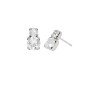 Pendientes VICTORIA CRUZ Jasmine Para Mujer - Doble Círculo Cristal y Plata de Ley - Baño en Rodio | A3751-07HT Pendientes VICTORIA CRUZ Jasmine Para Mujer - Doble Círculo Cristal y Plata de Ley - Baño en Rodio | A3751-07HT