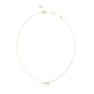 Collar GUESS Love Bites Mujer - Cadena de Acero IP Dorado con Colgante de Infinito - Detalle de Cristales | JUBN06047JWYGT-U