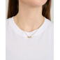 Collar GUESS Love Bites Mujer - Cadena de Acero IP Dorado con Colgante de Infinito - Detalle de Cristales | JUBN06047JWYGT-U