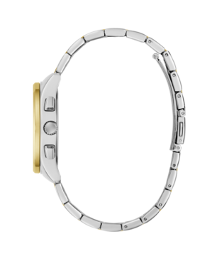 Reloj GUESS Birdie Mujer - Cronógrafo Brazalete de Acero Bicolor e IP Dorado - Esfera Verde | 3 ATM | GW1031L6