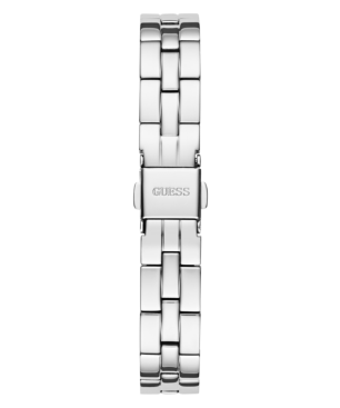 Reloj GUESS Array Mujer - Analógico Brazalete y Esfera de Acero Plateado - Detalles de Pedrería | 3 ATM | GW0762L1