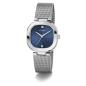 Reloj GUESS Eve Mujer - Brazalete de Acero Tipo Malla Milanesa - Esfera Azul Marino | 3 ATM | GW0768L1 Reloj GUESS Eve Mujer - Brazalete de Acero Tipo Malla Milanesa - Esfera Azul Marino | 3 ATM | GW0768L1