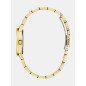 Reloj GUESS Charlotte Mujer - Analógico Brazalete de Acero IP Dorado y Bisel con Circonitas - Esfera Blanca | 3 ATM | GW0767L2