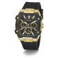 Reloj GUESS Phoenix Hombre - Cronógrafo Brazalete de Silicona Negra con Caja Bicolor - Esfera Negra | 5 ATM | GW0956G2 Reloj GUESS Phoenix Hombre - Cronógrafo Brazalete de Silicona Negra con Caja Bicolor - Esfera Negra | 5 ATM | GW0956G2