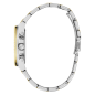 Reloj GUESS Equality Mujer - Cronógrafo Brazalete de Acero Bicolor IP Dorado - Bisel Oro y Esfera Plateada | 5 ATM | GW0769L3 Reloj GUESS Equality Mujer - Cronógrafo Brazalete de Acero Bicolor IP Dorado - Bisel Oro y Esfera Plateada | 5 ATM | GW0769L3