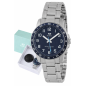 Reloj MAREA Niño - Comunión Analógico Esfera y Dial Azul Marino - Brazalete Acero - Altavoz Bluetooth Regalo | 5 ATM | B41433/2 Reloj MAREA Niño - Comunión Analógico Esfera y Dial Azul Marino - Brazalete Acero - Altavoz Bluetooth Regalo | 5 ATM | B41433/2