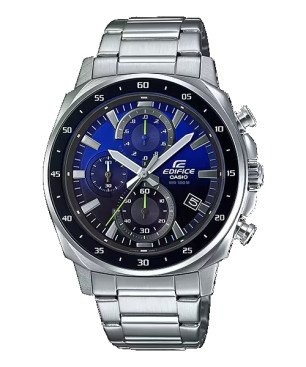 Reloj EDIFICE Casio Acero Esfera Azul Hombre Cronógrafo EFV-600D-2AVUEF