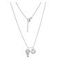 Collar Charm Muñeca y Disco "Te Quiero Seño" - Plata de Ley | 45cm Collar Charm Muñeca y Disco "Te Quiero Seño" - Plata de Ley | 45cm