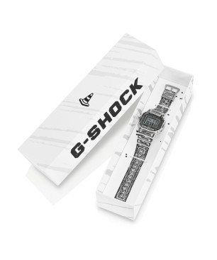 Reloj G-SHOCK x Joshua Vides Unisex - Edición Especial con Diseño Monocromo - Resistente a Golpes | 20 BAR | DW-5600JV-7ER