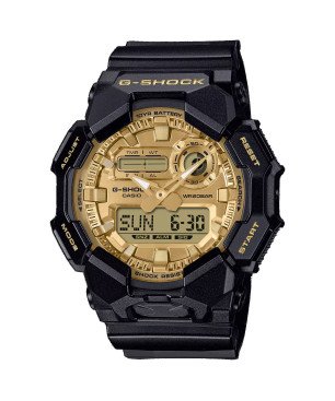 Reloj G-SHOCK Casio Negro y Dorado Hombre Carbon Core Guard GA-010GGB-1A9ER