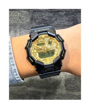 Reloj G-SHOCK Casio Negro y Dorado Hombre Carbon Core Guard GA-010GGB-1A9ER
