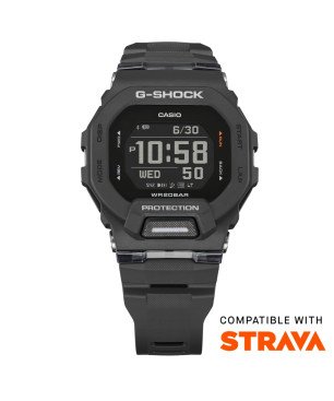Reloj G-SHOCK Unisex - Smartphone Link - G-Squad Brazalete de Resina y Esfera Negra | 20 BAR | GBD-200-1ER