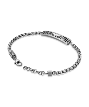 Pulsera POLICE Batarang Hombre - Edición Limitada - Eslabones de Acero con Placa Central BATMAN | PEAGB0042101