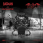 Set Reloj + Pulsera POLICE Crusader Hombre - Edición Limitada BATMAN - Diseño Murciélago IP Negro | 5 ATM | PEWGQ0089901-SET