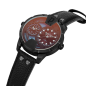 Reloj POLICE Huntley Hombre - Cronógrafo Brazalete de Piel - Dial Negro con Esfera Efecto Tornasol | 5 ATM | PEWJA0022001 Reloj POLICE Huntley Hombre - Cronógrafo Brazalete de Piel - Dial Negro con Esfera Efecto Tornasol | 5 ATM | PEWJA0022001