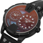 Reloj POLICE Huntley Hombre - Cronógrafo Brazalete de Piel - Dial Negro con Esfera Efecto Tornasol | 5 ATM | PEWJA0022001 Reloj POLICE Huntley Hombre - Cronógrafo Brazalete de Piel - Dial Negro con Esfera Efecto Tornasol | 5 ATM | PEWJA0022001