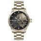 Reloj POLICE Neist Hombre - Brazalete de Acero IP Dorado - Esfera Negra con Detalle Calavera | 5 ATM | PL.15715JSG-78M Reloj POLICE Neist Hombre - Brazalete de Acero IP Dorado - Esfera Negra con Detalle Calavera | 5 ATM | PL.15715JSG-78M