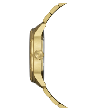 Reloj POLICE Neist Hombre - Brazalete de Acero IP Dorado - Esfera Negra con Detalle Calavera | 5 ATM | PL.15715JSG-78M