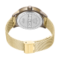 Reloj POLICE Raho Hombre - Brazalete de Acero Malla Milanesa IP Dorado - Esfera Negra con Calavera | 5 ATM | PEWJG0005504 Reloj POLICE Raho Hombre - Brazalete de Acero Malla Milanesa IP Dorado - Esfera Negra con Calavera | 5 ATM | PEWJG0005504
