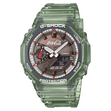 Reloj G-SHOCK Casio Coca-Cola Hombre Edición Especial 140 Aniversario GA-2100CC-3AER