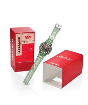 Reloj G-SHOCK Casio Coca-Cola Hombre Edición Especial 140 Aniversario GA-2100CC-3AER