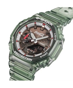 Reloj G-SHOCK Casio Coca-Cola Hombre Edición Especial 140 Aniversario GA-2100CC-3AER