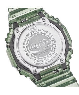 Reloj G-SHOCK Casio Coca-Cola Hombre Edición Especial 140 Aniversario GA-2100CC-3AER