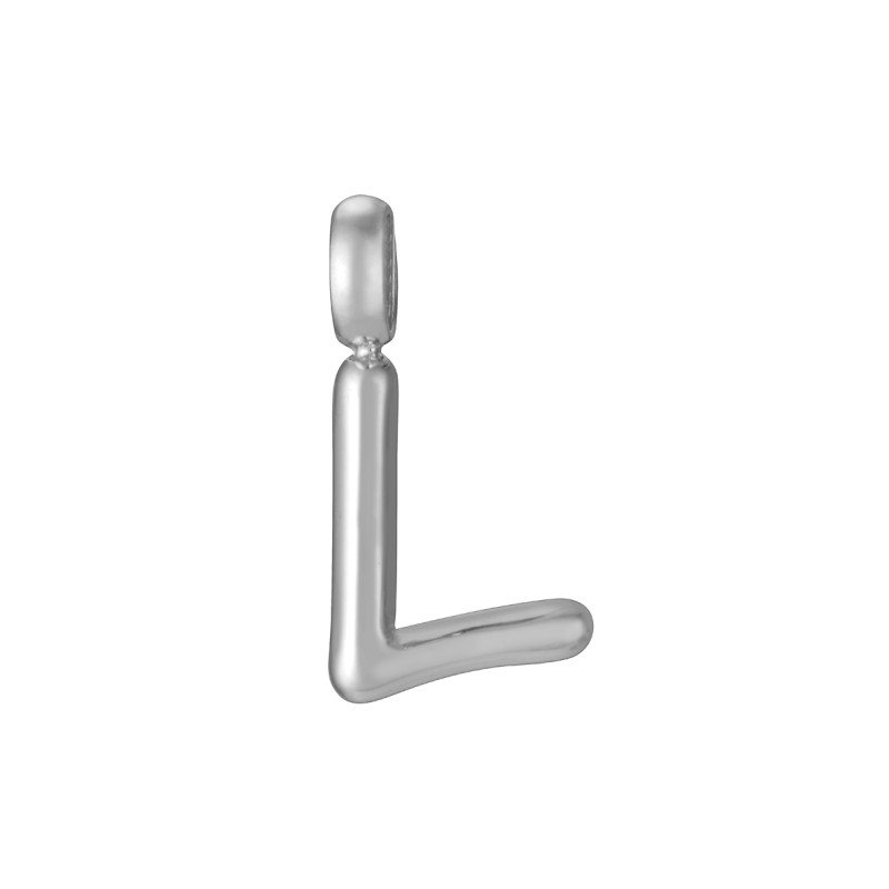 Charm VICEROY Chic Mujer - Letra L Acero Plateado Para Colgante | 1,5 cm | 15212M01000L Charm VICEROY Chic Mujer - Letra L Acero Plateado Para Colgante | 1,5 cm | 15212M01000L