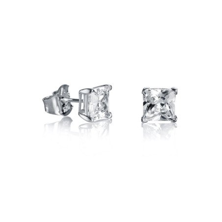 Pendientes VICEROY Elegant Mujer - Joyas de Plata de Ley y Circonitas | 6mm | 21003E000-30
