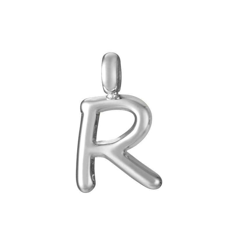 Charm VICEROY Chic Mujer - Letra R de Acero Para Colgante | 1,5 cm | 15212M01000R Charm VICEROY Chic Mujer - Letra R de Acero Para Colgante | 1,5 cm | 15212M01000R