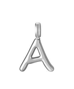 Charm VICEROY Chic Mujer - Letra A de Acero Para Colgante | 1,5 cm | 15212M01000A