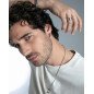 Pendientes VICEROY Beat Hombre - Aros de Acero con Acabado Plateado e IP Negro | 1,6 cm | 14373E01010 Pendientes VICEROY Beat Hombre - Aros de Acero con Acabado Plateado e IP Negro | 1,6 cm | 14373E01010