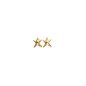 Pendientes UNOde50 Arcadia Mujer - Estrellas Irregulares de Acero Bañadas en Oro 18kt | PEN1098ORO0000U Pendientes UNOde50 Arcadia Mujer - Estrellas Irregulares de Acero Bañadas en Oro 18kt | PEN1098ORO0000U