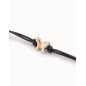 Pulsera UNOde50 Free Mujer - Tiras de Cuero con Detalle Mariposa y Cierre de Acero Baño en Oro 18k | 15-17cm | PUL2389MARORO0M Pulsera UNOde50 Free Mujer - Tiras de Cuero con Detalle Mariposa y Cierre de Acero Baño en Oro 18k | 15-17cm | PUL2389MARORO0M